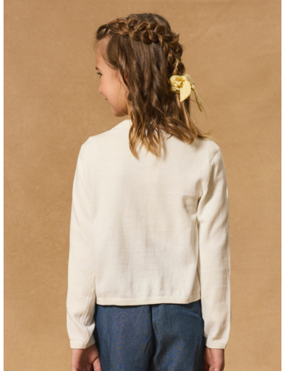 Gilet écru