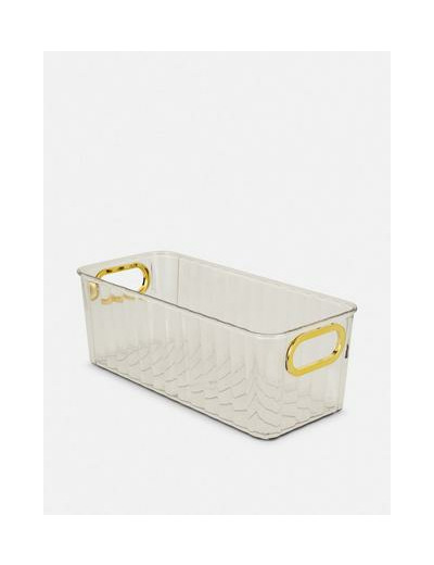 Boîtes de rangement transparentes rectangulaires