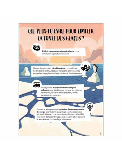 LA PLANÈTE EN DANGER - LES GLACES