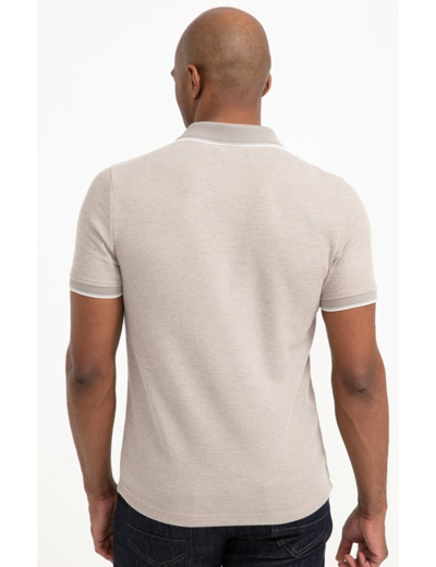 Polo manches courtes Waffle