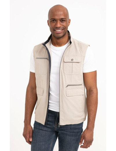 Blouson sans manche Pocket