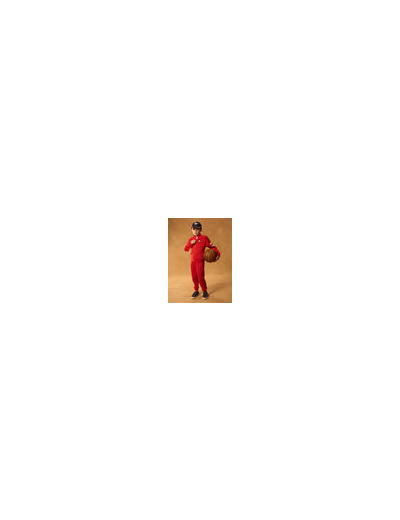Gilet rouge zippé pour garçons