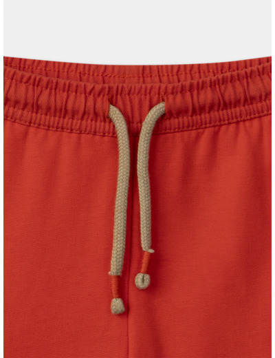 Pantalon confort rouge avec poches Bébé Garçon