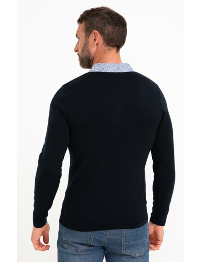 Pull col tunisien uni Shirt