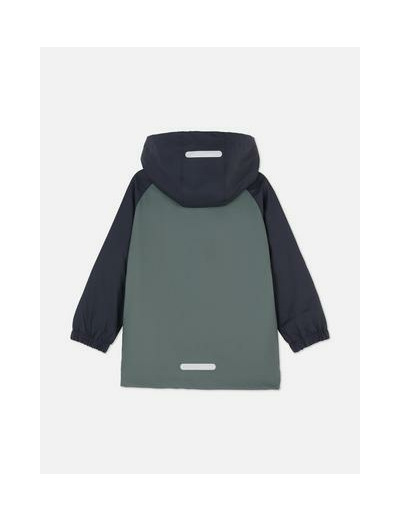 Veste de pluie color block