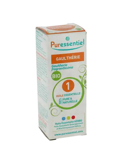 Puressentiel Huiles Essentielles Hebbd Gaulthérie Bio 10 Ml
