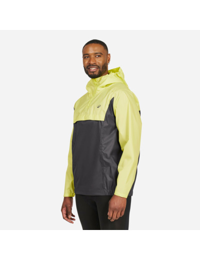 Vareuse coupe-vent de voile et kayak Adulte - 100 jaune citron gris