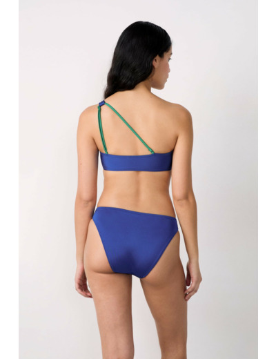 Brassière asymétrique haut de maillot de bain