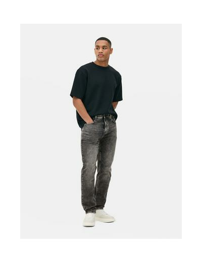 Jean coupe slim à taille mi-haute