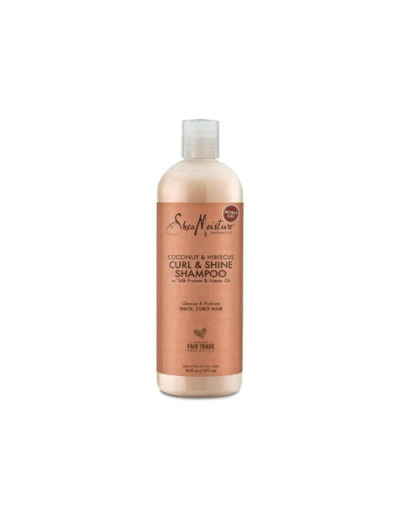 Shea moisture - Coconut & Hibiscus Curl & Shine Shampoo 16 fl oz