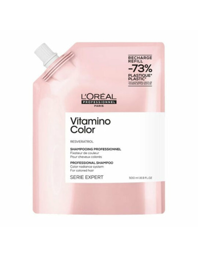 Shampooing cheveux colorés Vitamino Color recharge 500ml