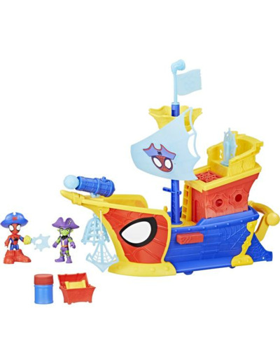 BATEAU DE PIRATES À BULLES - SPIDEY WATERWEBS