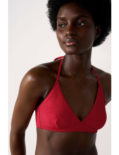 Triangle haut de maillot pailleté