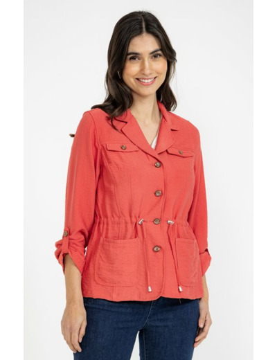 Saharienne non doubée fluide