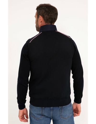 Cardigan sans manche Rose