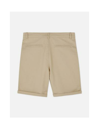 Short chino à revers pour ado