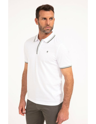 Polo à manches courtes Tennis zip