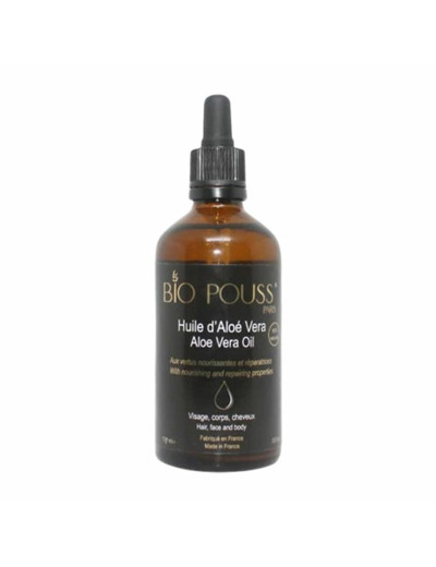 BIO POUSS Huile d’Aloé Vera 100% naturel 100ml