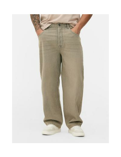 Jean baggy taille haute