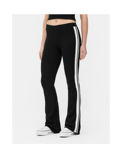 Bas de jogging évasé à rayures latérales