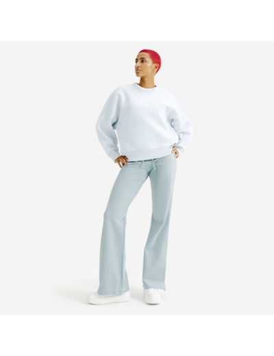 Legging évasé femme, Elementals, bleu
