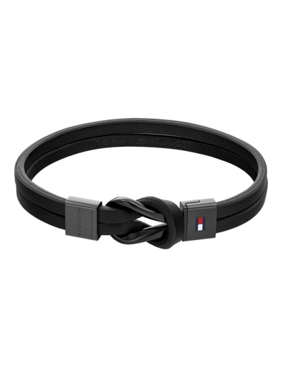 Bracelet Homme Braided knot Noir