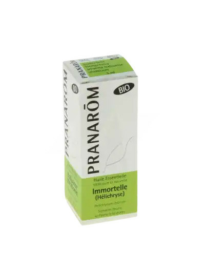 Pranarom Huile Essentielle Bio Immortelle Flacon De 5 Ml