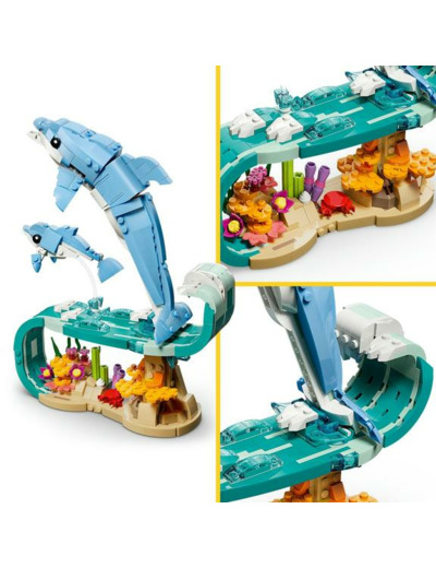 ANIMAUX MARINS : LES BEAUX DAUPHINS LEGO CREATOR 31385