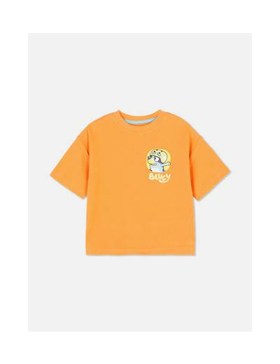 T-shirt côtelé à motif Bluey