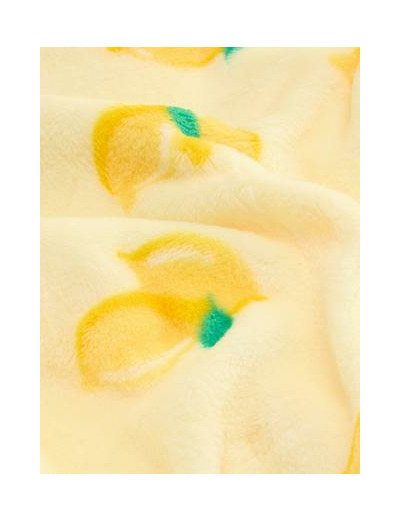 Couverture ultra-douce à motif citrons