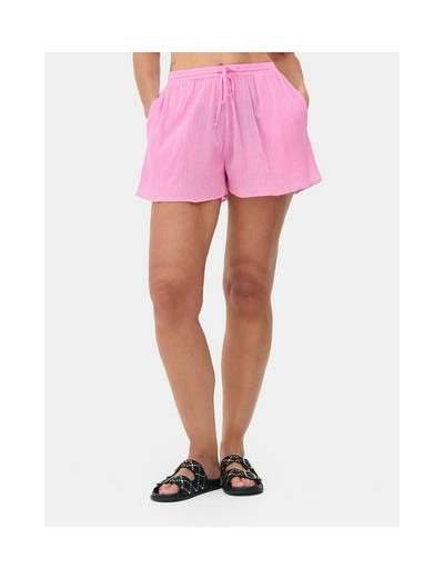Short de plage froncé