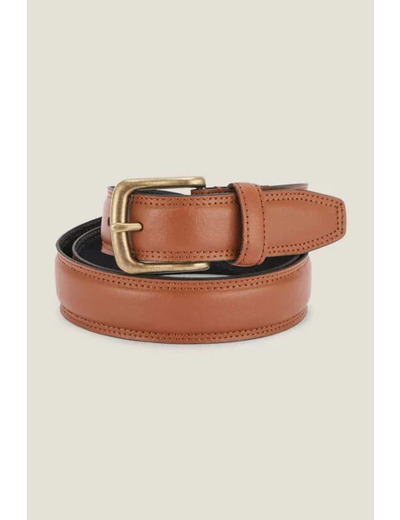 Ceinture en cuir - Camel