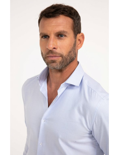 Chemise ajustée manches longues Bluwave
