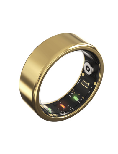 Bague connectée Mixte Ice ring Doré