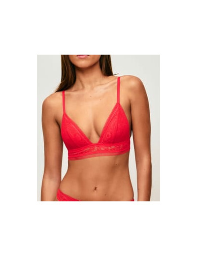 Soutien-gorge triangle en dentelle