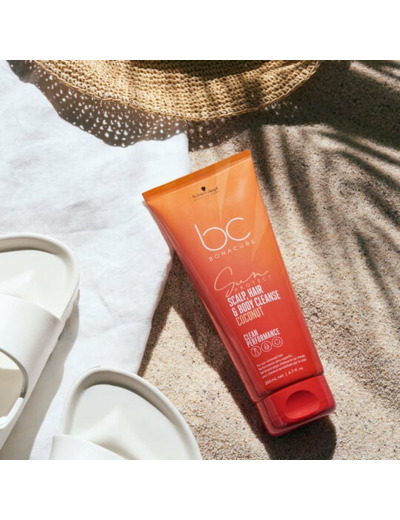 Shampooing corps et cheveux après soleil BC Sun Protect 200ml