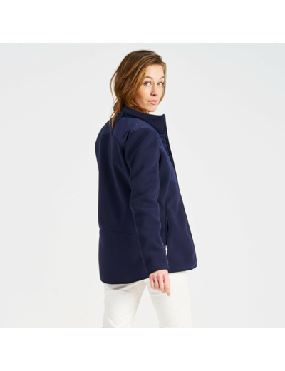 Polaire chaude de voile Femme - Sailing 500 Bleu navy