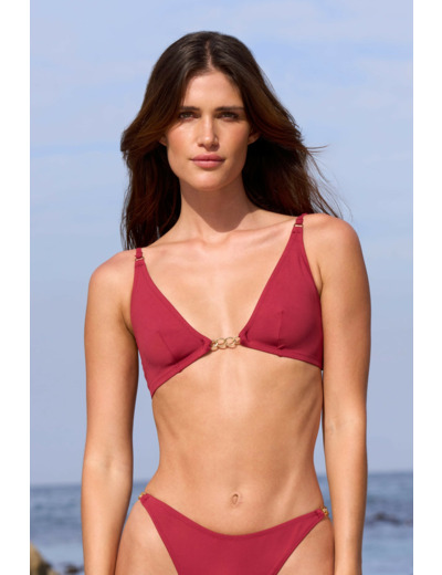 Triangle sans armatures détails bijoux haut de maillot,Triangle sans armatures détails bijoux haut de maillot;${refinementColor}