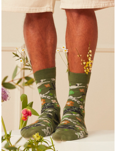 Chaussettes Kaki