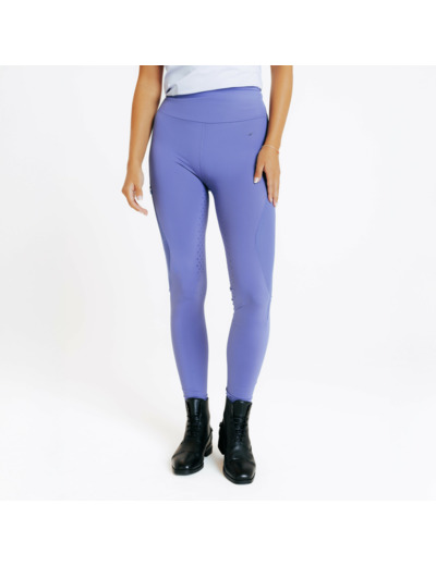LEGGING EQUITATION LEGER FULLGRIP FEMME - Bleu Comète