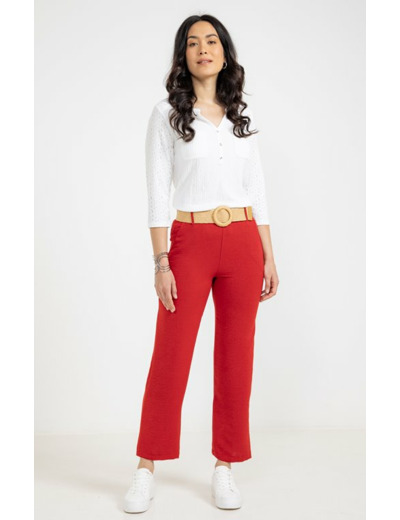 Pantalon large fluide