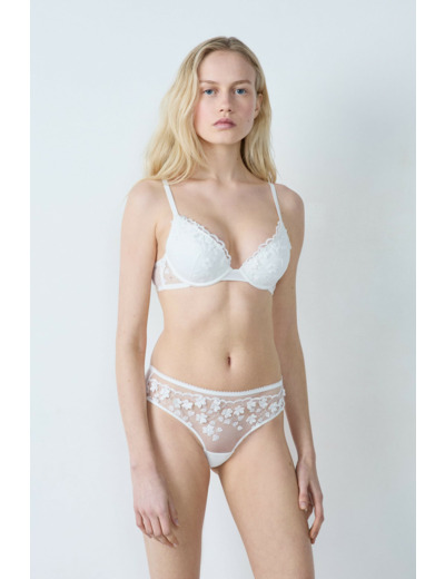 Soutien-gorge N.2 - Le push-up plongeant brodé