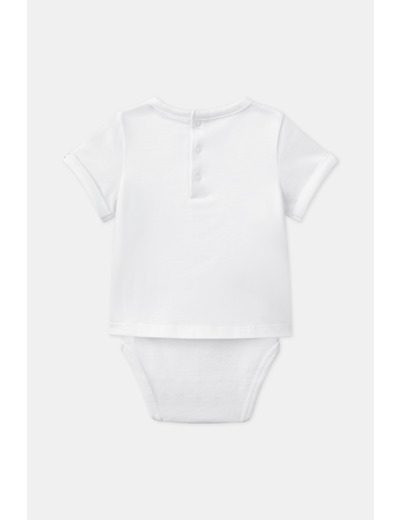 Body tshirt à manches courtes imprimé
