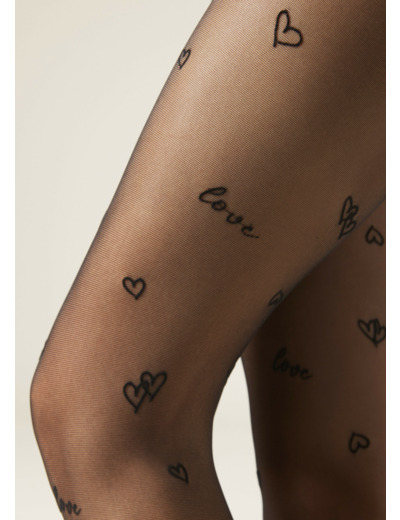 Collant transparent Love