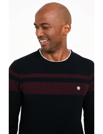 Pull Rayure Placée