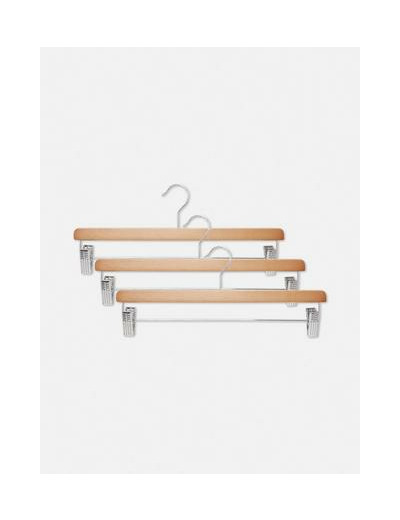 Lot de 3 cintres pour pantalon