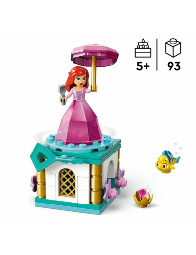 ARIEL TOURNOYANTE LEGO DISNEY PRINCESS 43259