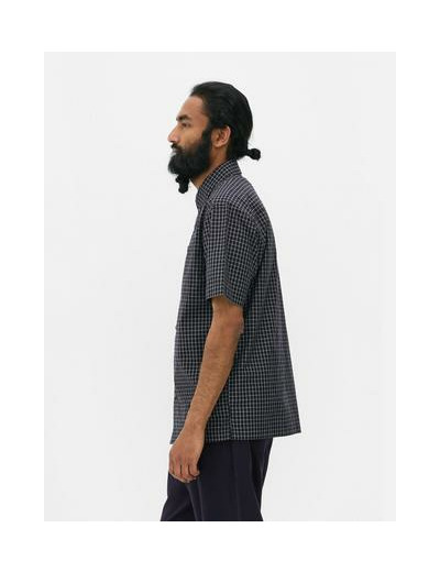 Chemise manches courtes à carreaux