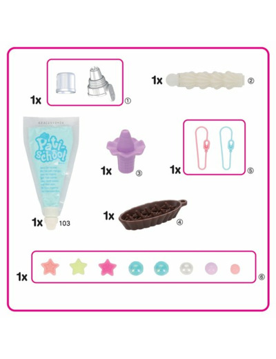 PATI-SCHOOL - KIT DE DÉCORATION GÂTEAUX