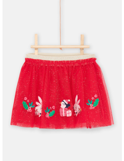 Jupe pour les fêtes de noel pour bébé fille